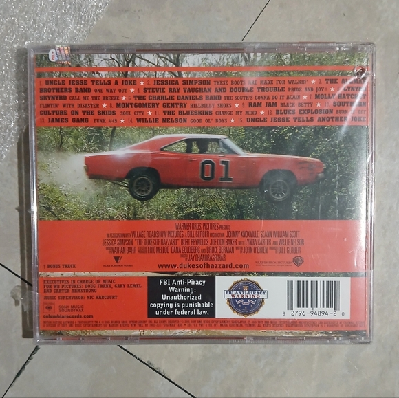 The Dukes of Hazzard [Original Soundtrack] CD (NEW SEALED) - Picture 2 of 4